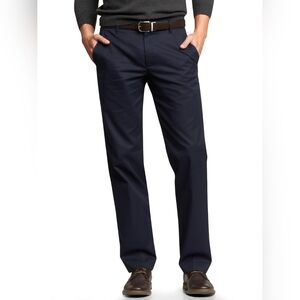 GAP Tailored Tweed Pants Straight Fit Trouser 38x32 Black Gray Office Holidays